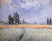 Claude Monet Wheat Field USA oil painting artist